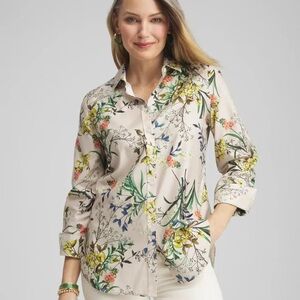 Chico's Floral Blouse - Multicolor